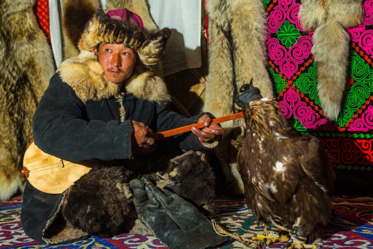 Kazakh nomads