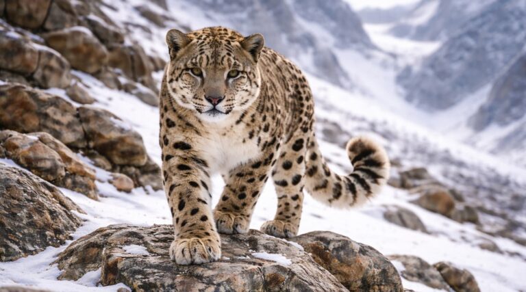 Snow Leopard | The Ghost of the Altai Mountains